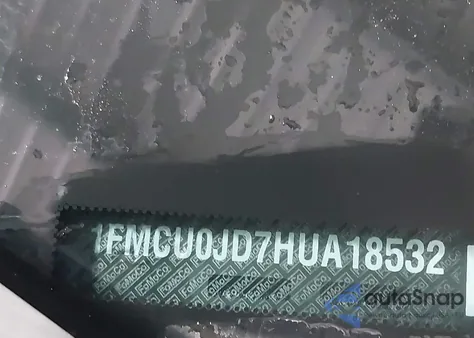 2017 Ford Escape Titanium from USA, damaged, VIN 1FMCU0JD7HUA18532